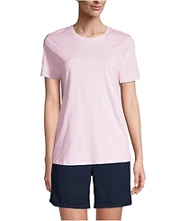 Lands' End Women's Short Sleeve Feminine Fit Essential T-shirt