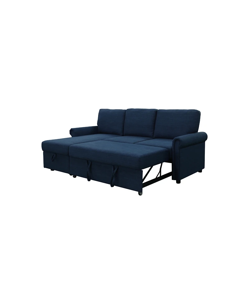 Hamilton 2 Piece Storage Sofa Bed Reversible Sectional