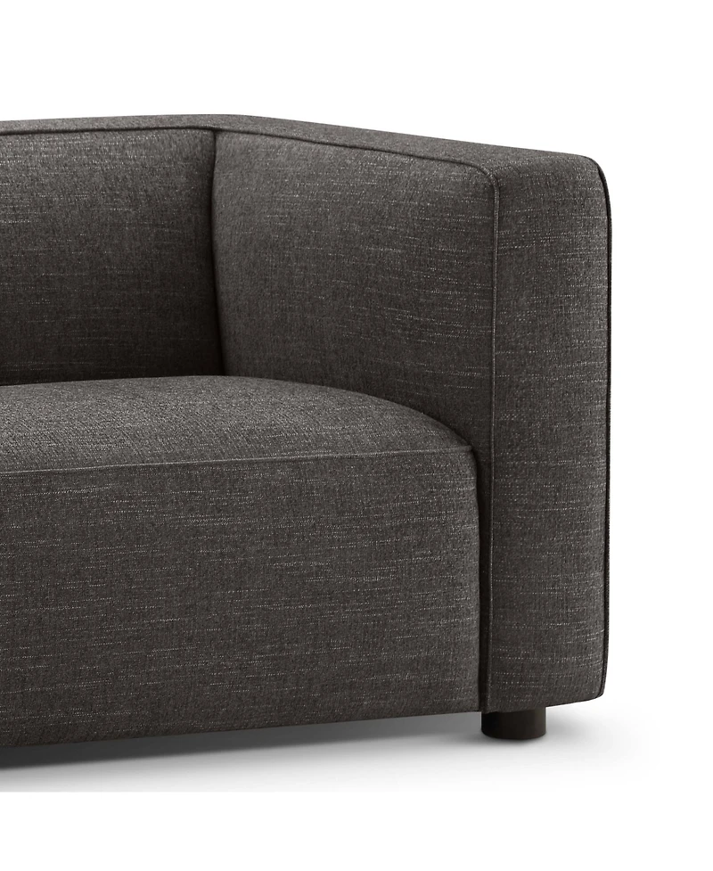 Kyle 3 Piece Stain-Resistant Fabric Sectional