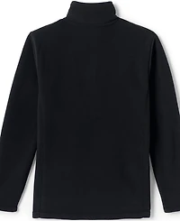 Lands' End Girls School Uniform Full-Zip Mid-Weight Fleece Jacket