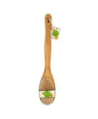 Pursonic Bath Body Brush With Long Bamboo Handle