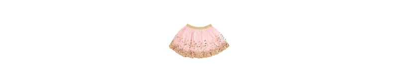 Sweet Wink Baby Girls Baby Gold Blush Sequin Tutu Skirts
