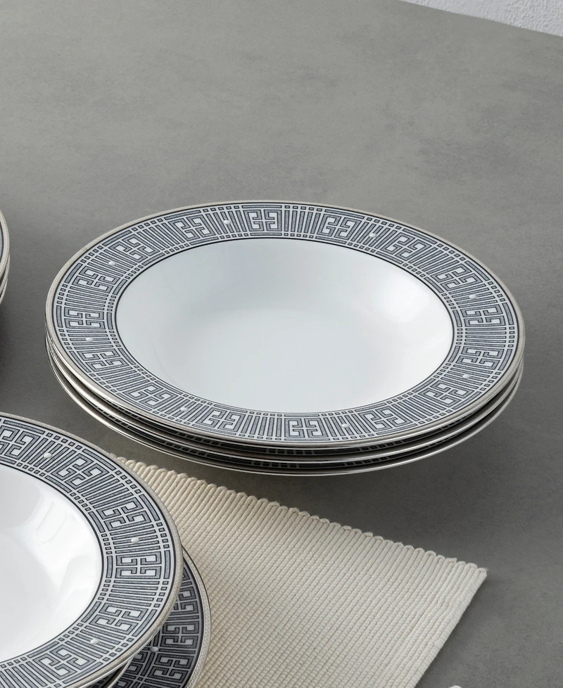 Noritake Infinity Graphite 12 Piece Set, Service for 4