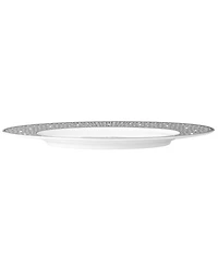 Noritake Infinity Graphite 4 Piece Dinner Plate Set, Service for 4