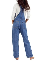 Free People Ziggy Cotton Denim Overalls