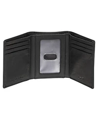 Mancini Men's Buffalo Rfid Secure Trifold Wallet