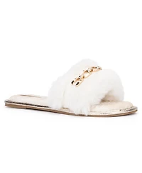 Women's Valentina Furry Slides