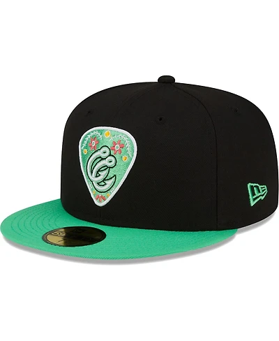 Men's New Era Black Corpus Christi Hooks Copa De La Diversion 59FIFTY Fitted Hat
