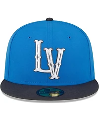 Men's New Era Blue Las Vegas Aviators Copa De La Diversion 59FIFTY Fitted Hat