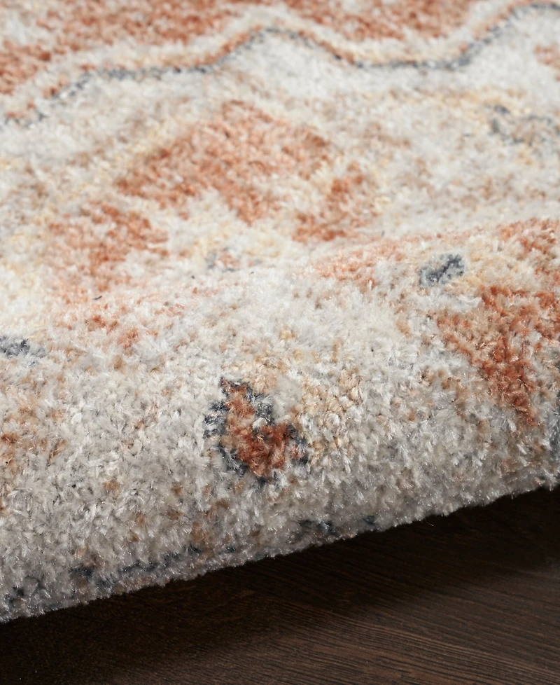 Nourison Home Astra Machine Washable ASW12 2'2" x 10' Runner Area Rug