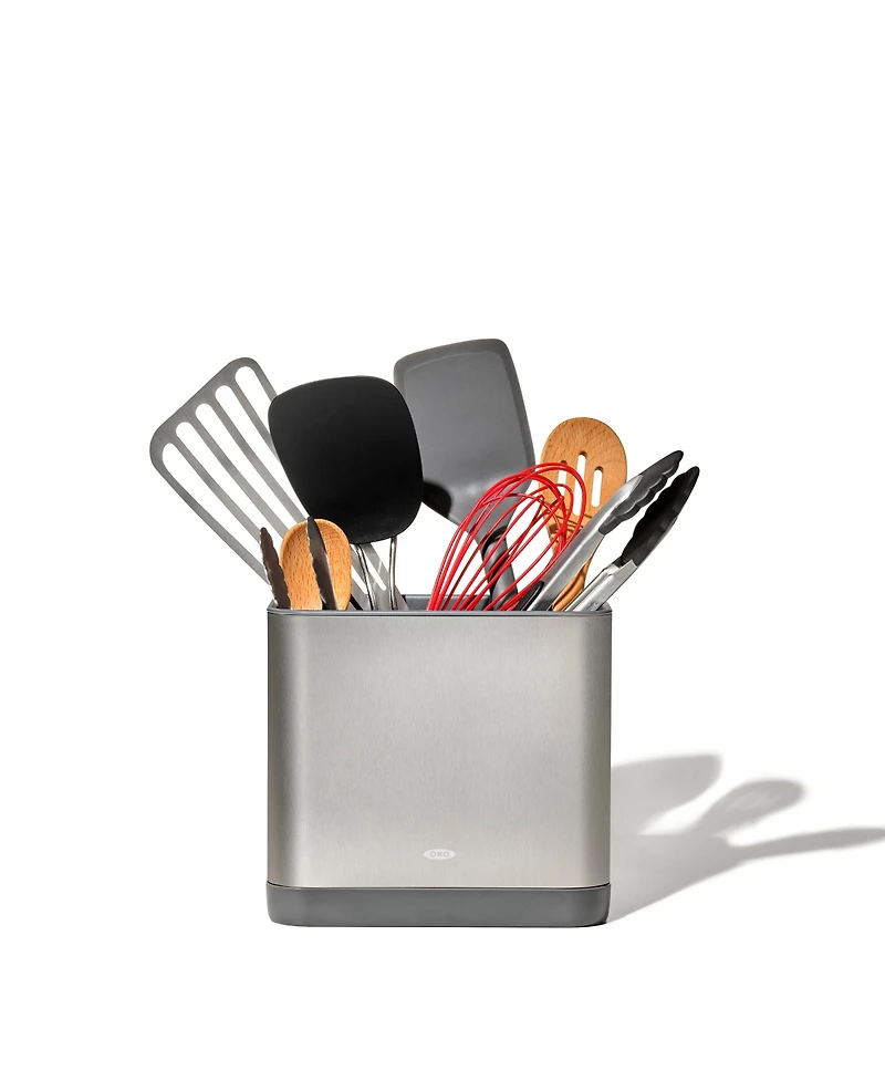 Oxo Good Grips Large Adjustable Stainless Steel Utensil Holder