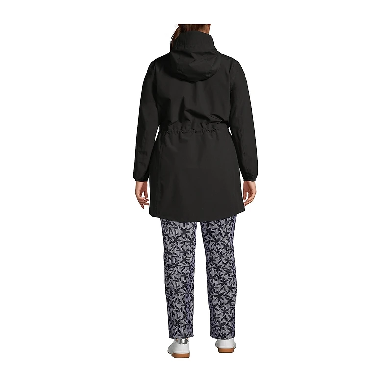 Lands' End Plus Squall Packable Waterproof Raincoat