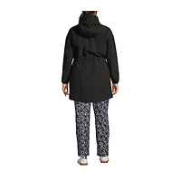 Lands' End Plus Squall Packable Waterproof Raincoat