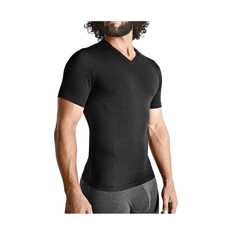 Rounderbum Men's Cotton Compression T-Shirt