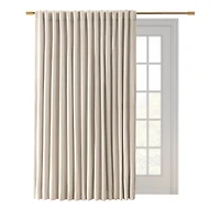 Ricardo Premium Velvet Rod Pocket With Back Tabs Patio Panel 100"W x 84"L