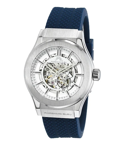 Porsamo Bleu Men's Cruz Automatic Silicone Strap Watch 1222ACRR