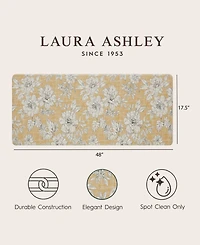 Laura Ashley Iris Wellness Mats, 17.5" x 48"