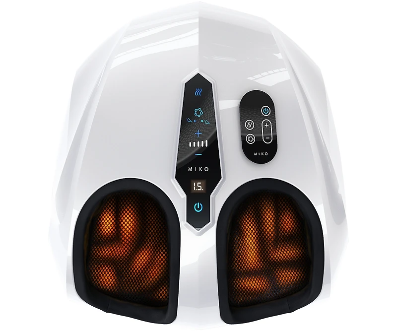 Miko Shiatsu Foot Massager Machine with Kneading and Switchable Heat
