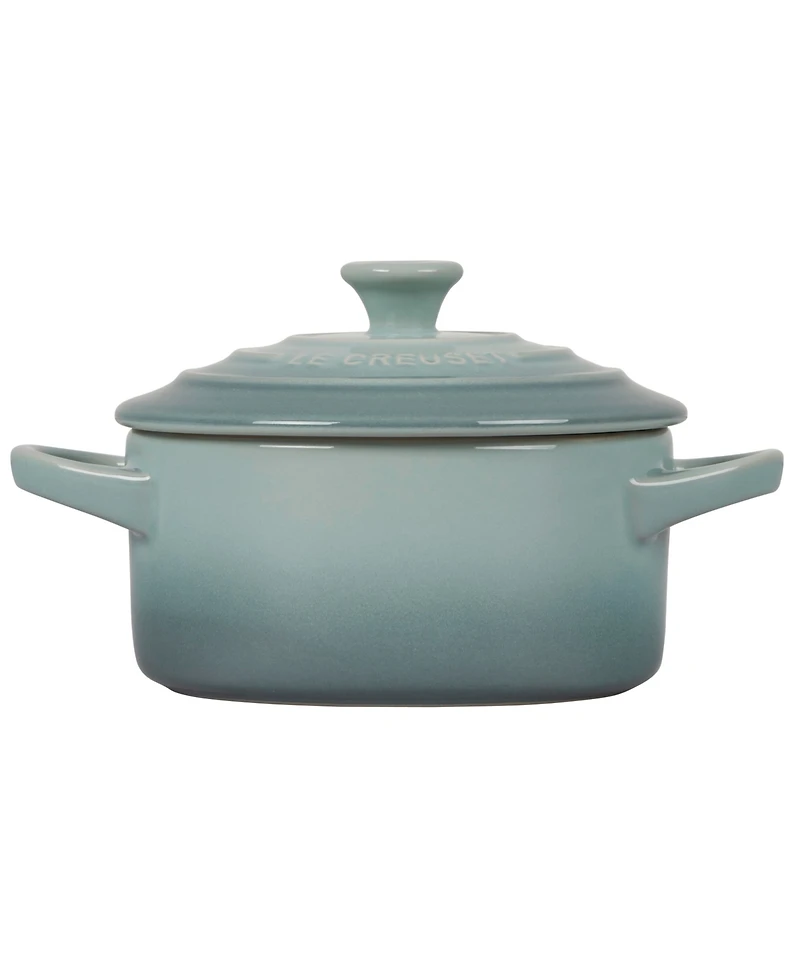 Le Creuset Stoneware 8 oz. Mini Round Cocotte with Lid
