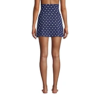 Lands' End Women's Tummy Control Ultra High Waisted Modest Swim Skirt Bottoms