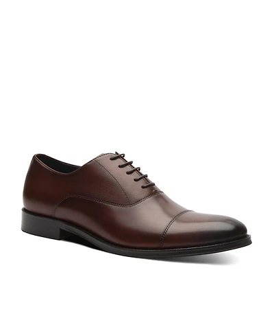 Blake McKay Men's McNeil Oxford Dress Lace-Up Cap Toe Leather Shoes