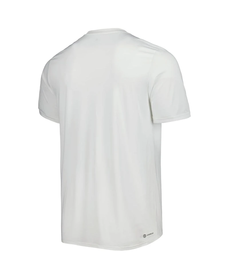 Men's adidas White Charlotte Fc Club Dna Performance T-shirt