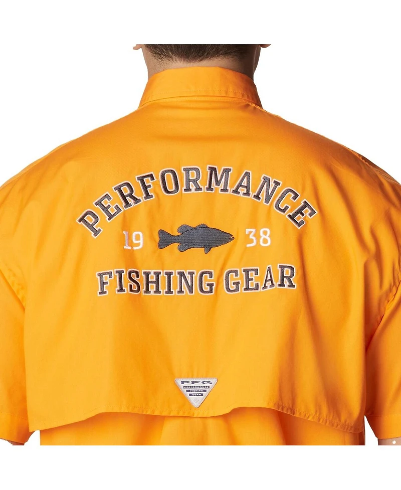 Men's Columbia Tennessee Orange Volunteers Bonehead Button-Up Shirt