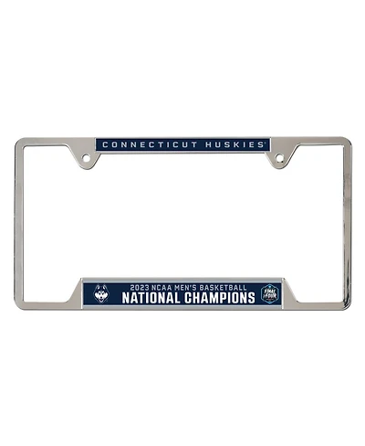 Wincraft UConn Huskies 2023 Ncaa Men's Basketball National Champions Metal License Plate Frame