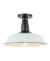 Camila 14" 1-Light Classic Industrial Indoor