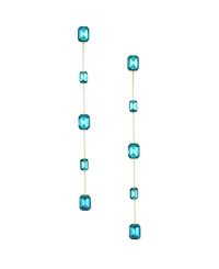 Ettika 18K Gold Plated Brass Iconic Linear Earrings