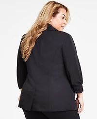 I.n.c. International Concepts Plus 3/4-Sleeve Blazer, Created for Macy's