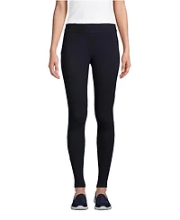Lands' End Women's Tall Starfish Mid Rise Knit Leggings
