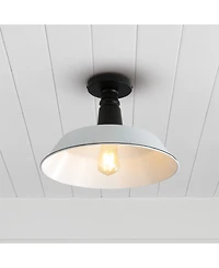 Camila 14" 1-Light Classic Industrial Indoor