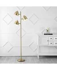 Billy 66.5" 3-Light Modern Contemporary Iron Led Floor Lamp