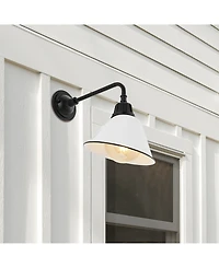 Croydon 9.63" 1-Light Farmhouse Industrial Indoor