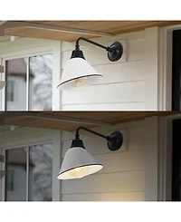 Croydon 9.63" 1-Light Farmhouse Industrial Indoor