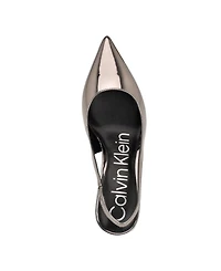 Calvin Klein Women's Cinola Pointy Toe Slingback Pumps