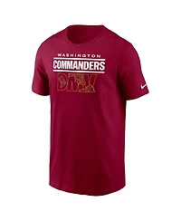 Men's Nike Burgundy Washington Commanders Local Essential T-shirt