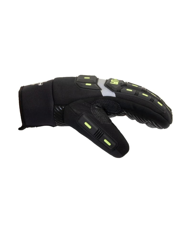 RefrigiWear Men's Insulated Extreme Freezer Mittens with Grip Palm & Impact Protection