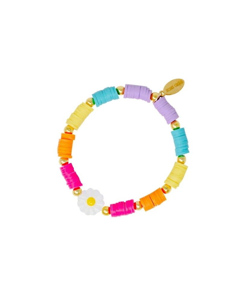 Zomi Gems Girls Daisies & Smiles Bracelet Set