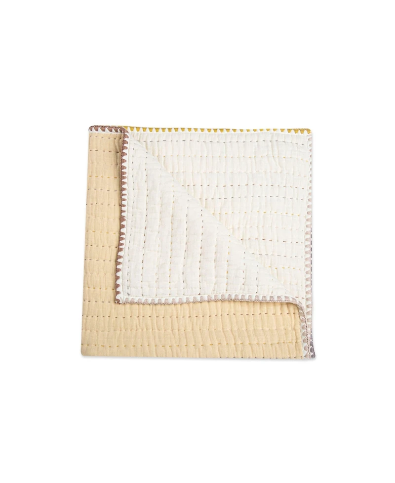 Crane Baby Baby Boys or Baby Girls Kendi Quilted Blanket