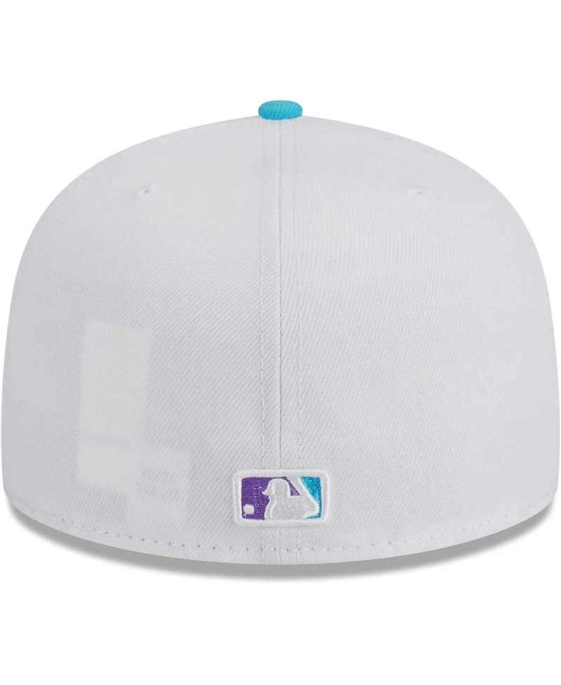 Men's New Era White San Francisco Giants Vice 59FIFTY Fitted Hat