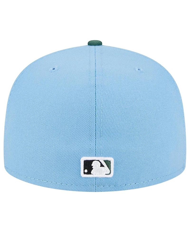 Men's New Era Sky Blue, Cilantro Los Angeles Dodgers 1988 World Series 59FIFTY Fitted Hat