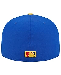 Men's New Era Royal, Yellow San Diego Padres Empire 59FIFTY Fitted Hat