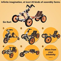 Streamdale Modular Electric Kart with Innovative Assembly (20+)