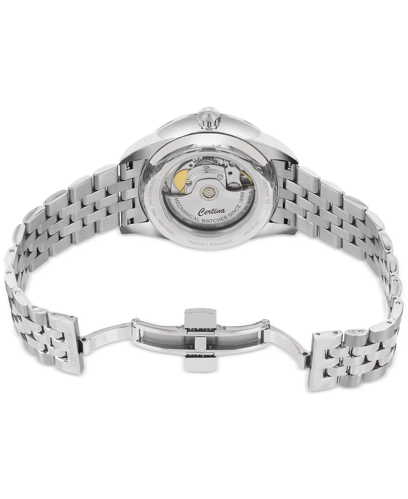 Certina Men's Swiss Automatic Ds-1 Big Date Stainless Steel Bracelet Watch 41mm