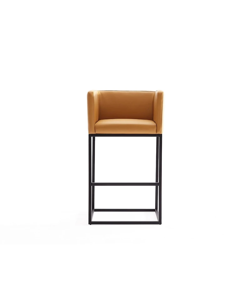 Manhattan Comfort Embassy Leatherette Upholstered Counter Stool