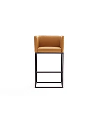 Manhattan Comfort Embassy Leatherette Upholstered Counter Stool