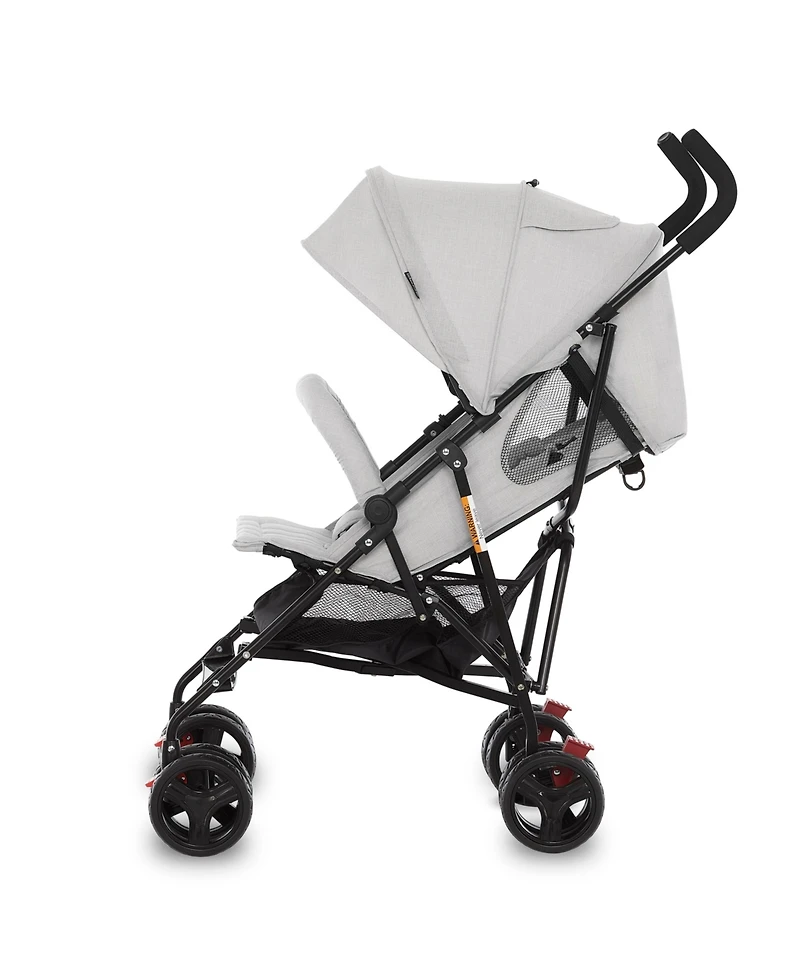 Dream On Me Baby Vista Moonwalk Stroller | Lightweight with Compact Fold Multi-Position Recline Canopy Sun Visor Perfect for trave