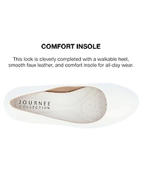 Journee Collection Women's Luu Round Toe Pumps